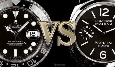 Panerai vs Rolex: Comparing Two Iconic Luxury Watch Brands